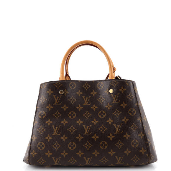 Louis Vuitton MM Montaigne Handbag Monogram Canvas - Picture 3 of 6